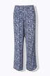 Pantalon Rose en crêpe. Jambe large, taille élastique