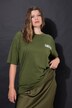 Oversized shirt, acid washed, AMOUR-print op de rug