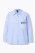 Blouse met strepen, sweet, A-lijn, overhemdkraag, lange mouw