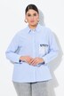 Blouse met strepen, sweet, A-lijn, overhemdkraag, lange mouw