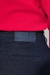 Jeans Mary, persvouw, wijde pijp, comfortabele tailleband