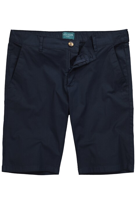 Chino bermudy Boston Park, břišní střih, rovný střih, do 72