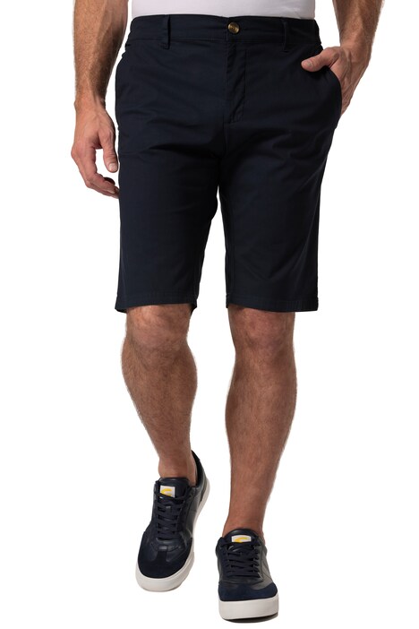 Chino bermudy Boston Park, břišní střih, rovný střih, do 72