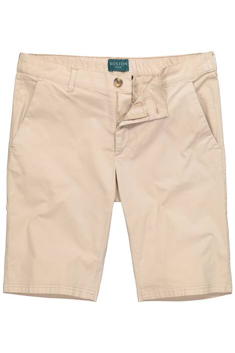 Chino bermudy Boston Park, břišní střih, rovný střih, do 72