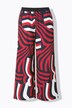Broek, golven, wijde pijpen, elastische tailleband