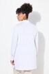 Jerseybluse, A-form, 3D-blomster, lange ærmer