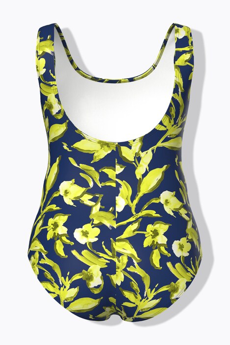 Bañador, estampado de flores, sin rellenos blandos