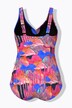Maillot de bain à bonnets souples, décolleté esprit cache-cœur, matière recyclée