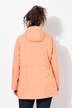 Veste longue Softshell imperméable, avec capuche, motif gouttes de pluie