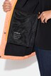 Veste longue Softshell imperméable, avec capuche, motif gouttes de pluie