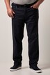 Jeans Men+ con taglio speciale per l'addome, denim colorato, vestibilità normale e cinque tasche, disponibili fino alla tg. 72