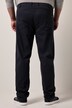 Jeans Men+ con taglio speciale per l'addome, denim colorato, vestibilità normale e cinque tasche, disponibili fino alla tg. 72