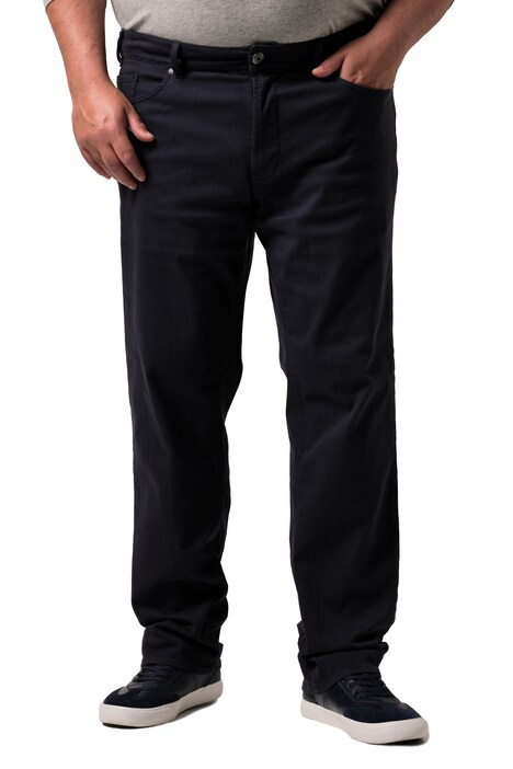 Džíny Men+, břišní střih, kolekce Denim, Regular střih, 5 kapes, do 72