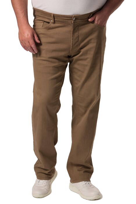 Džíny Men+, břišní střih, kolekce Denim, Regular střih, 5 kapes, do 72