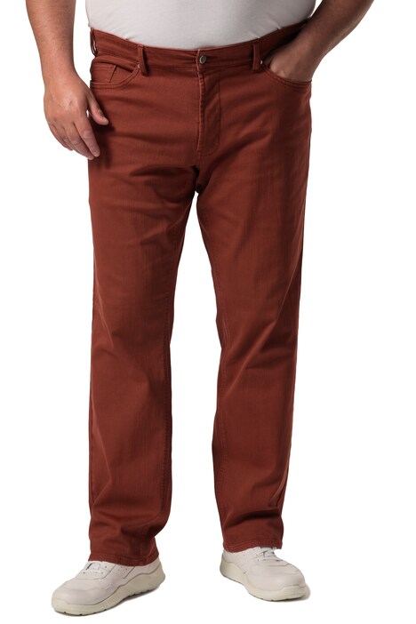 Džíny Men+, břišní střih, kolekce Denim, Regular střih, 5 kapes, do 72