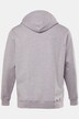 Men+ hoodie, sweat, hætte, brystprint, op til str. 8XL