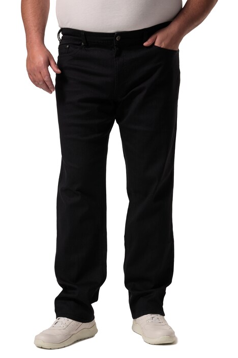 Džíny Men+, břišní střih, kolekce Denim, Regular, 5 kapes, barevná džínovina, do 82/41