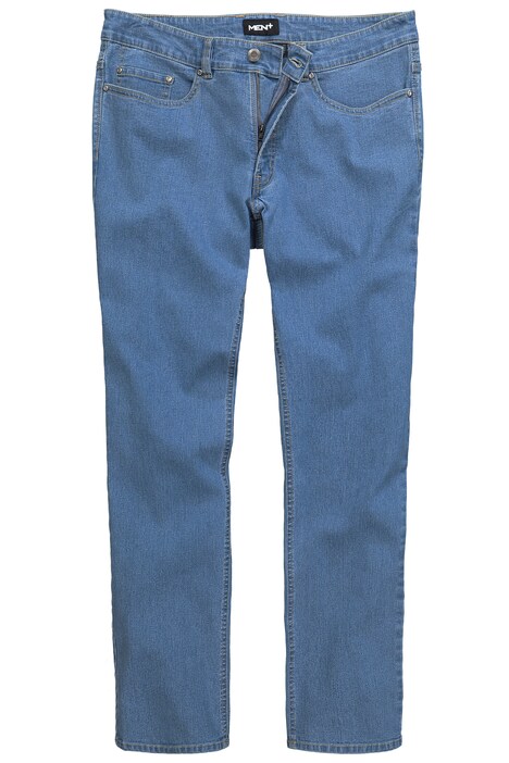 Džíny Men+, břišní střih, kolekce Denim, Regular, 5 kapes, barevná džínovina, do 82/41