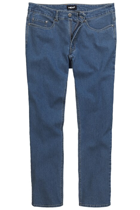 Džíny Men+, břišní střih, kolekce Denim, Regular, 5 kapes, barevná džínovina, do 82/41