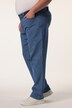 Men+ jeans, magepassform, denim, regular fit, 5-lommers, farget denim, opptil str. 82/41