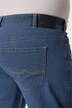 Men+ jeans, magepassform, denim, regular fit, 5-lommers, farget denim, opptil str. 82/41