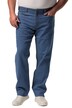 Džíny Men+, břišní střih, kolekce Denim, Regular, 5 kapes, barevná džínovina, do 82/41