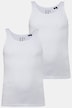 Lot de 2 maillots de corps JP 1880, en jersey bord-côte, sans manches - jusqu'au 8 XL