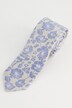 Silkeslips, business, blomstret, ekstra langt, 7,5 cm bredt