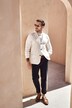 JP1880 gebreide blazer FLEXNAMIC®, milanobreisel, tot 7XL