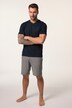JP 1880 pyjamas, hjemmeklær, T-skjorte, mønstret shorts, opp til 8 XL