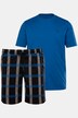 JP 1880 pyjamas, hjemmeklær, T-skjorte, rutet shorts, opp til 8 XL