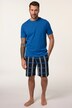 JP 1880 pyjamas, hjemmeklær, T-skjorte, rutet shorts, opp til 8 XL
