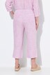Culotte Rose van linnenmix, strepen, wijde pijpen, elastische tailleband