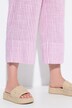 Culotte Rose van linnenmix, strepen, wijde pijpen, elastische tailleband