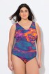 Costume da bagno senza coppe con scollo a V e materiale riciclato