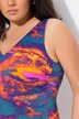 Costume da bagno senza coppe con scollo a V e materiale riciclato