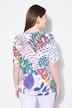 Ditsy Floral Short Sleeve Elastic Hem Tee