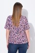 T-shirt, elastische zoom, V-hals, halve mouwen