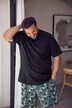Men+ pijama, camiseta, pantalones cortos estampados, hasta la 8 XL