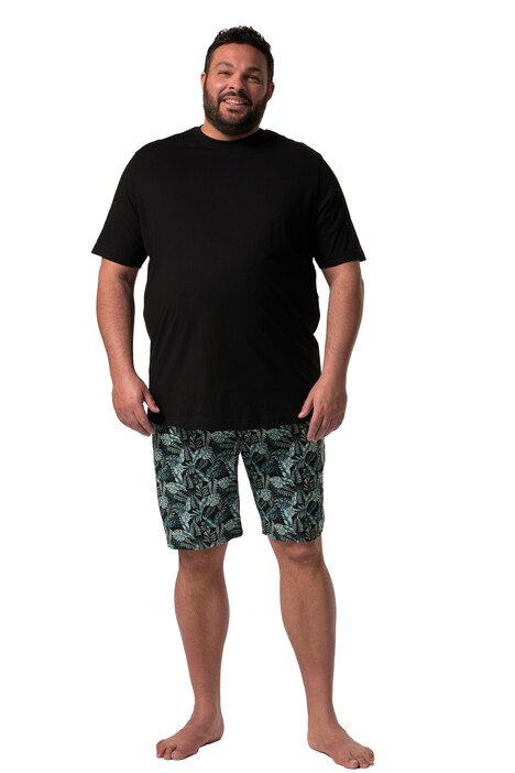 Pyžamo Men+, tričko, vzorované šortky, do 8XL
