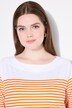 T-shirt, Bretonse strepen, boothals, halve mouwen