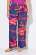 Pantalon palazzo, jambe large et droite, taille élastique