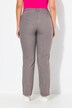 Pantalon stretch Mony, jambe légèrement carotte, poches zippées
