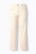 Pantaloni elasticizzati modello Mony con taglio della gamba conico e tasche con zip