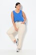 Pantaloni elasticizzati modello Mony con taglio della gamba conico e tasche con zip