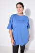 Herreskjorte, oversized, bueprint, halvermet