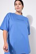 Herreskjorte, oversized, bueprint, halvermet