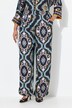 Pantalon à enfiler. Taille élastique. Jambe droite et large