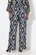 Pantalon à enfiler. Taille élastique. Jambe droite et large