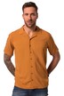 Košile JP1880, krátké rukávy, plošný potisk, Cuba límeček, do 8XL